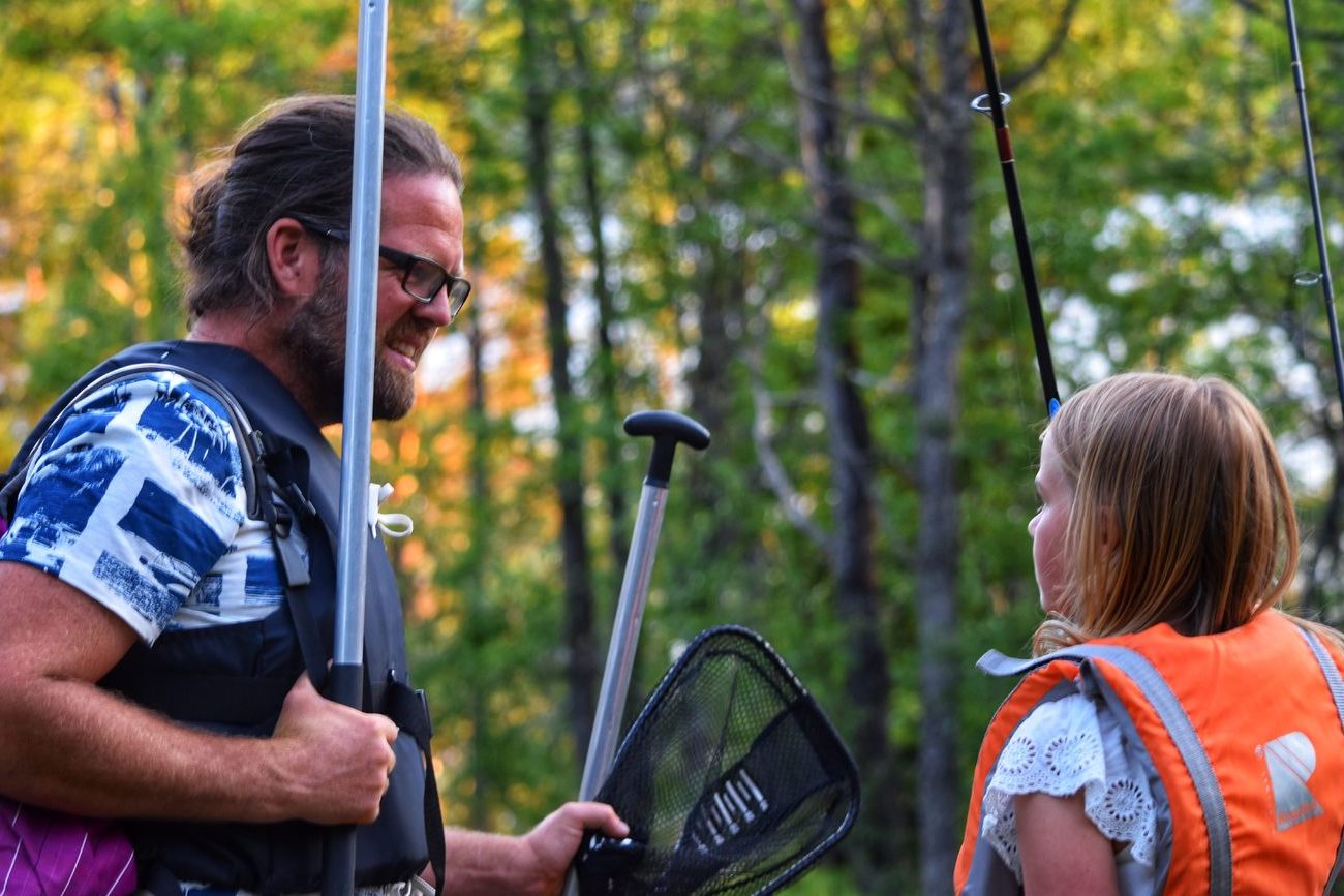 Guided Evening canoe tour / Beito Husky Tours